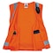 Ergodyne 2XL Orange Economy Surveyors Vest Class 2 - Single Size 8249Z-S - alternate 4